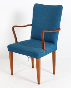 ALFRED CHRISTENSEN STYLE DANISH LOUNGE CHAIR