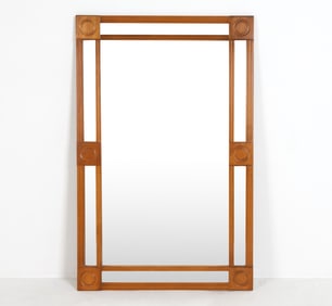 SCANDINAVIAN WALL MIRROR C. 1960S