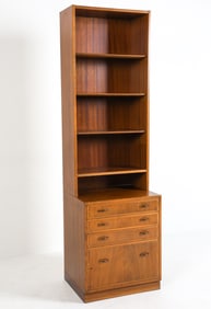 SWEDISH BOOKCASE CHEST C. 1960S