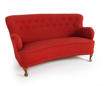 SCANDINAVIAN BANANA SOFA C. 1960S