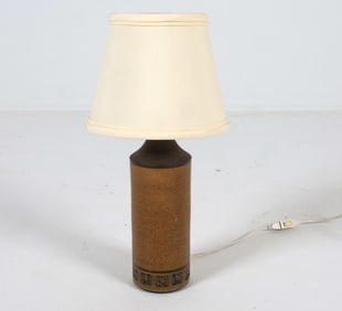 ALINGSAS SWEDISH CERAMIC TABLE LAMP C. 1970S