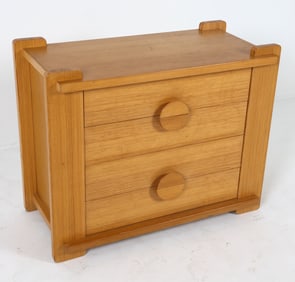 SWEDISH PINE CHEST OF DRAWERS C. 1970S