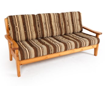 MID-CENTURY SWEDISH PINE SOFA C. 1970S