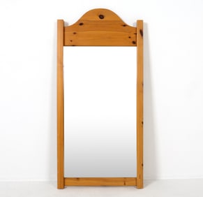 SWEDISH PINE MIRROR C. 1970S