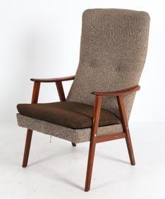 SCANDINAVIAN TEAK EASY CHAIR