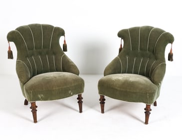 ANTIQUE SWEDISH GRACE PARLOR CHAIRS