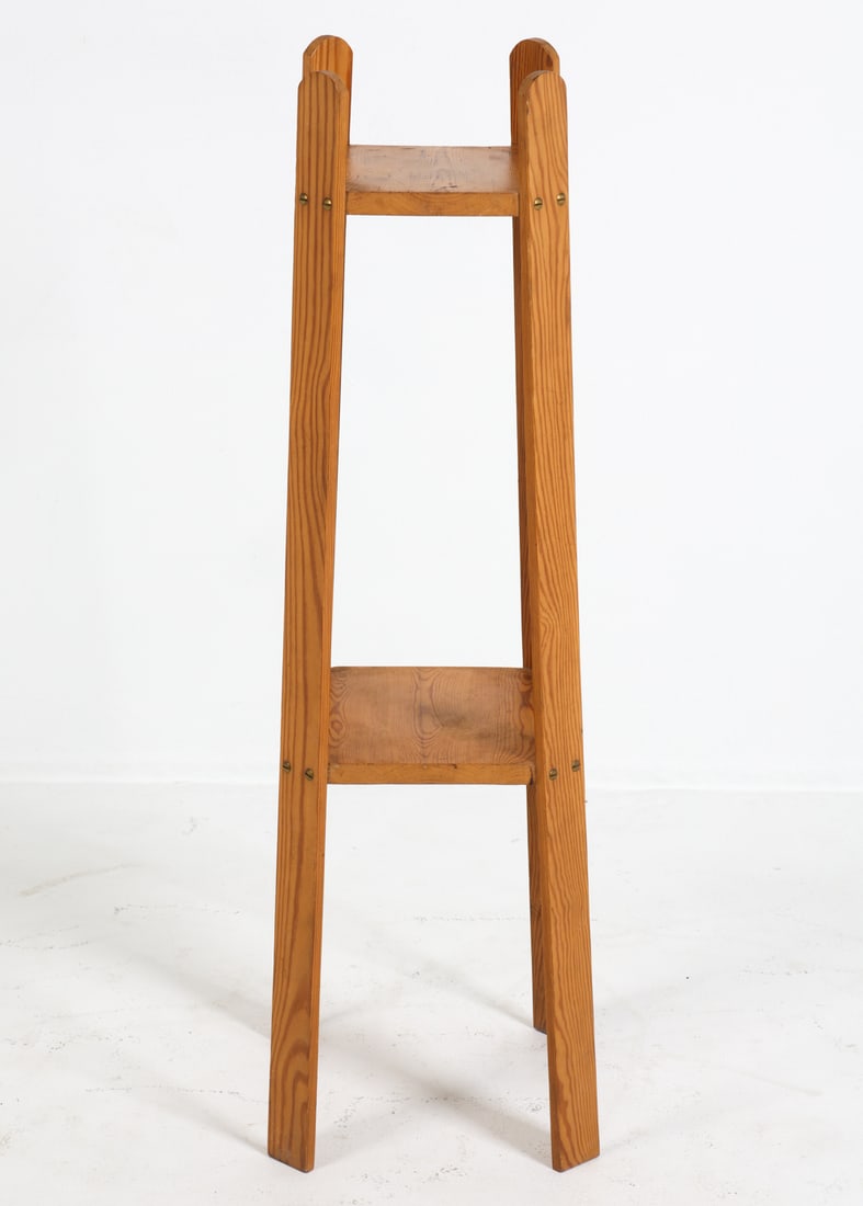 SWEDISH PINE PLANT STAND C. 1970S (1 of 11)
