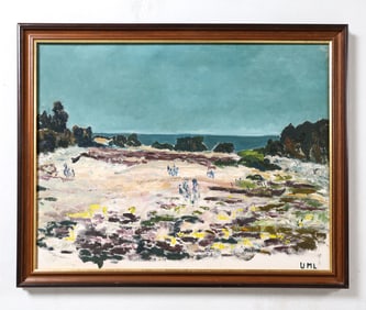 20TH C. SWEDISH LANDSCAPE O/C PAINTING