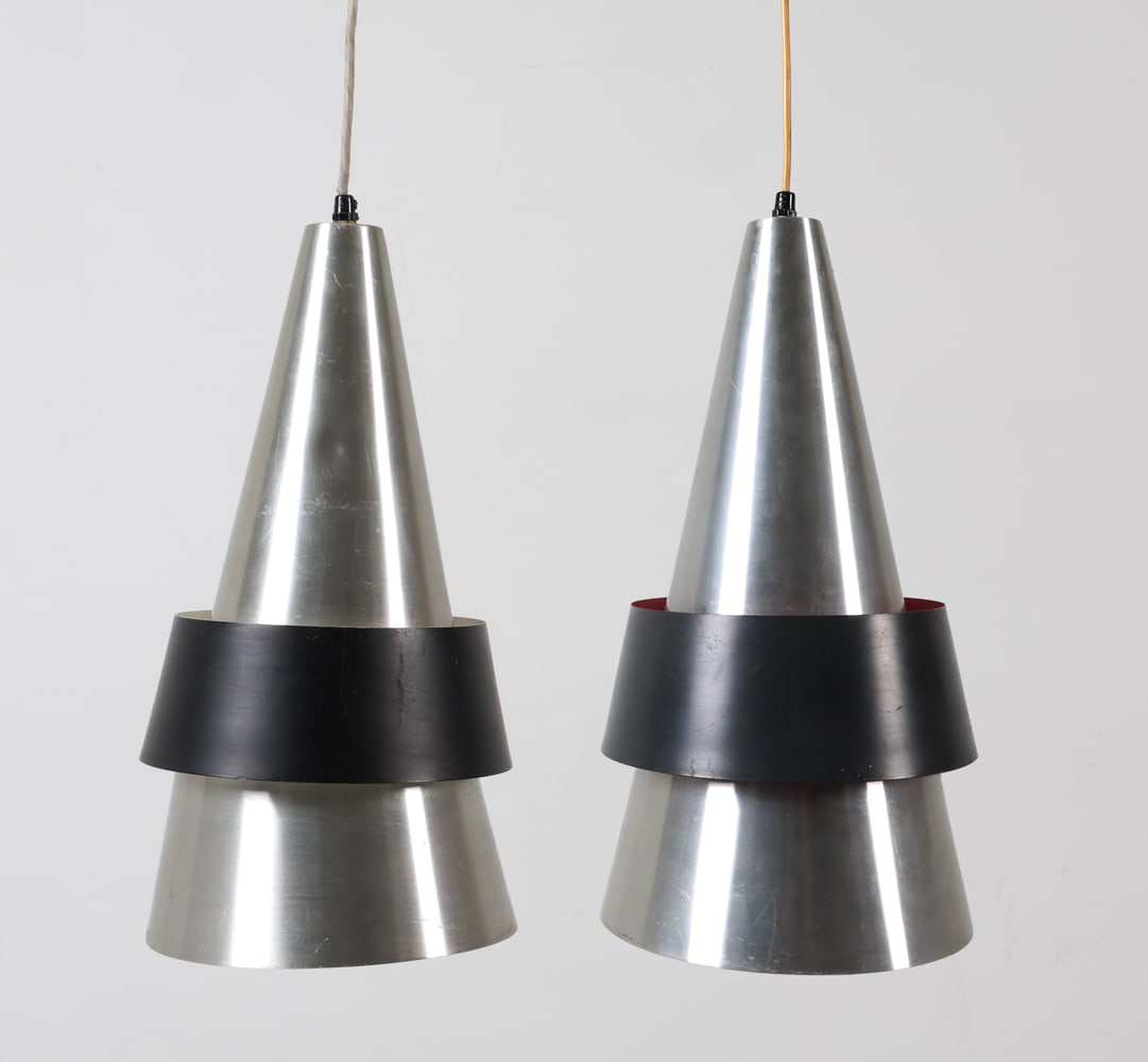 PAIR OF JO HAMMERBORG CORONA PENDANT LIGHTS (1 of 20)