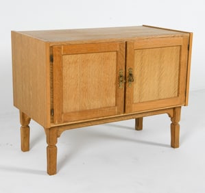 KJAERNULF STYLE DANISH OAK CABINET C. 1970S