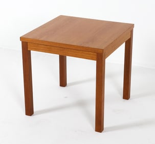 DANISH MID-CENTURY TEAK SIDE TABLE C. 1960S