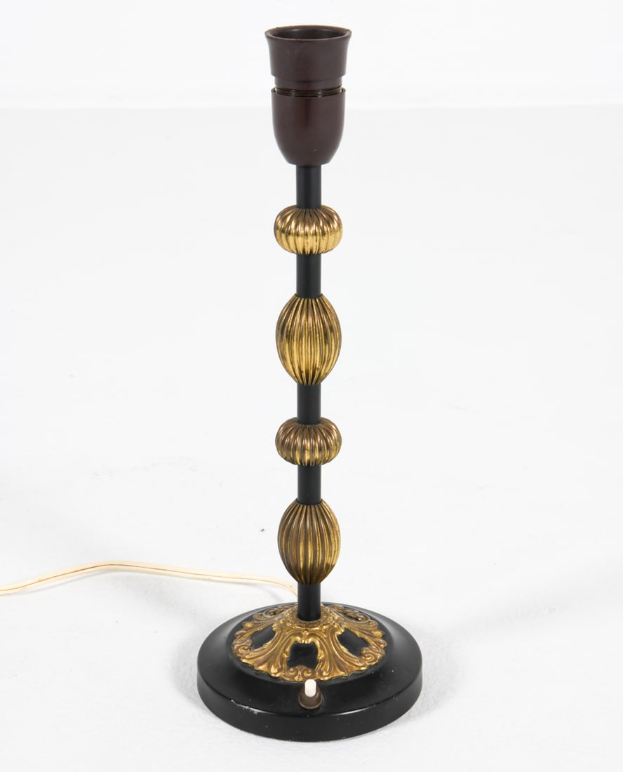 SCANDINAVIAN ART DECO STYLE BRASS TABLE LAMP (1 of 12)