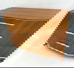 NORTHERN FURNITURE ART DECO CHEST OR DRAWERS