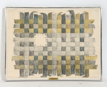 ANNE NEELY (B. 1946) ABSTRACT DRAWING