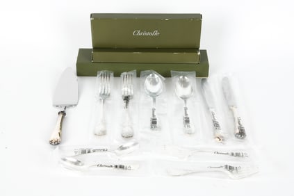 GROUPING OF CHRISTOFLE FLATWARE