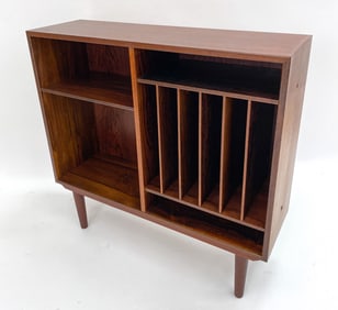 DANISH ROSEWOOD MEDIA CABINET C. 1960S
