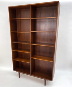 OMANN JUN MODEL 12 DANISH ROSEWOOD BOOKCASE 1970S