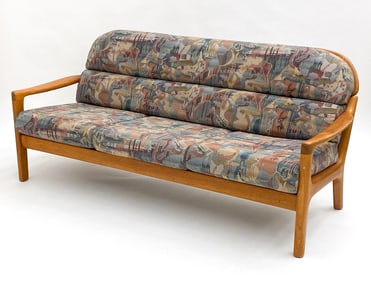 JUUL KRISTENSEN MID-CENTURY DANISH TEAK SOFA 1970S