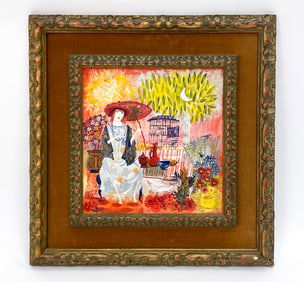 GERTRUDE BARRER-RUSSELL (1921-1992) O/B