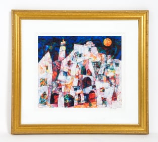 HARRY GUTTMAN (ROMANIAN, 1933-2015) LITHOGRAPH