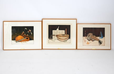 TIGHE O'DONOGHUE (1942-2023) STILL LIFE ETCHINGS