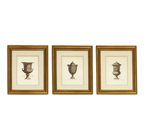 AFTER PIRANESI URN ETCHINGS