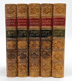 DYER'S MODERN EUROPE VOLUMES I-V 1877