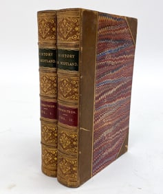 ROBERTSON'S HISTORY OF SCOTLAND 2 VOLUMES 1851