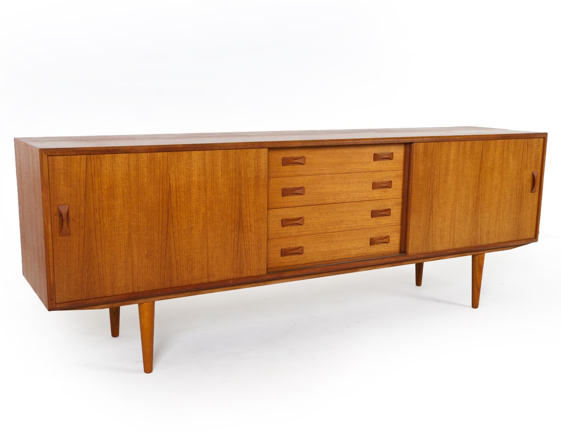 CLAUSEN & SON DANISH TEAK SIDEBOARD C. 1970S