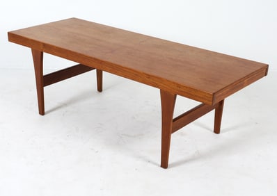 JOHANNES ANDENSEN STYLE DANISH TEAK COFFEE TABLE