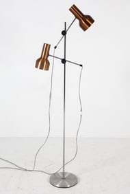MID-CENTURY SCANDINAVIAN FLOOR LAMP C. 1970S
