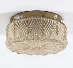 CARL FAGERLUND FOR ORREFORS CEILING LIGHT C. 1970S