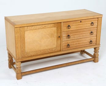 DANISH OAK CABINET C. 1970S