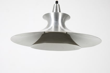 DANISH SAUCER PENDANT LIGHT C. 1970S