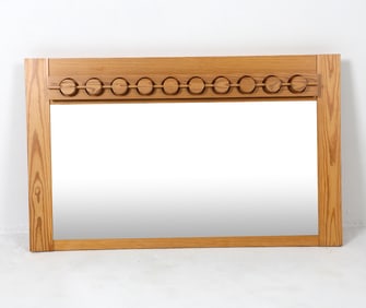 HOLTEN & AASGARD NORWEGIAN PINE ILLUMINATED MIRROR