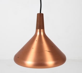 NORDLUX COPPER TONE PENDANT LIGHT