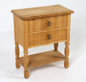 HENNING KJAERNULF STYLE DANISH OAK SIDE CHEST