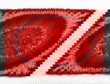 MID-CENTURY DANISH EGE RYA WOOL RUG
