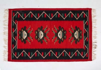 VINTAGE KILIM RUG C. 1970S