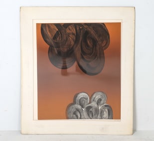 JOAN MILLER (20TH C.) ABSTRACT PRINT