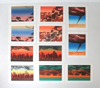 JOAN MILLER (20TH C.) ABSTRACT PRINT GROUPING