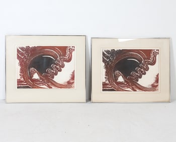 WENDY MILLER (20TH C.) ETCHINGS