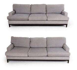 PAIR OF CONTEMPORARY SOFAS