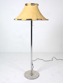ANNA EHRNER SWEDISH CHROME FLOOR LAMP C. 1970S