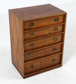 HENNING KORCH DANISH ROSEWOOD CAMPAIGN SIDE CHEST
