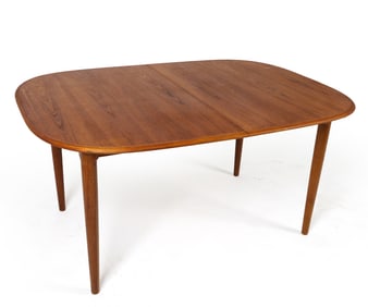 ATTR SKOVMAND ANDERSEN TEAK EXTENDING DINING TABLE