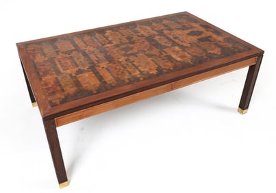 TRANEKAER DANISH TEAK COFFEE TABLE C. 1960S