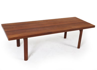 DANISH TEAK COFFEE TABLE C. 1960S