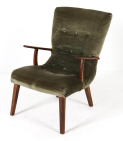 DANISH LOUNGE CHAIR C. 1950S