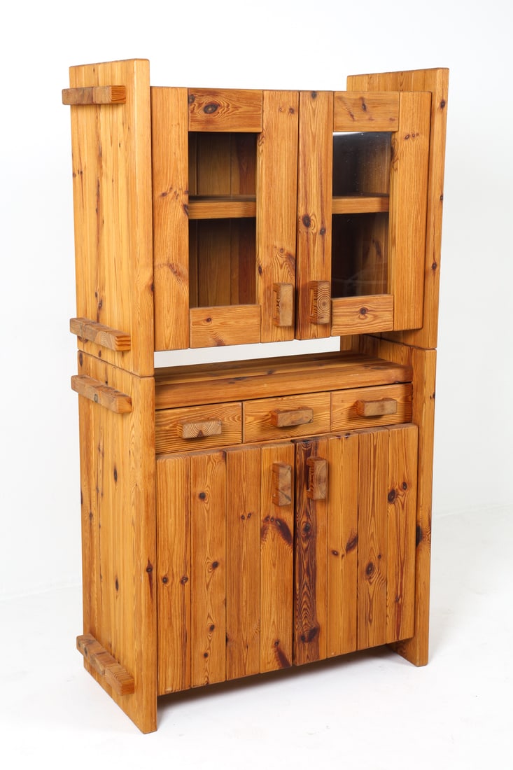 HANS FRYDENDAL CHRISTIAN IV PINE CABINET C. 1970S (1 of 12)